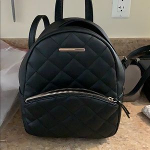 Black George backpack purse
